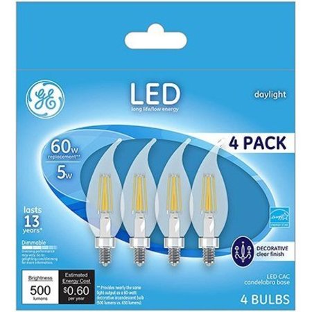 CURRENT Ge 4Pk 5W Day Cac Bulb 93129338